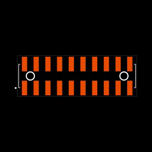 HW-10-20-L-D-800-SM-A Footprint