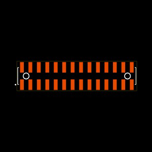 HW-14-09-L-D-450-SM-A Footprint