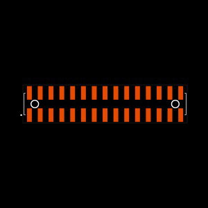 HW-15-10-L-D-340-SM-A Footprint