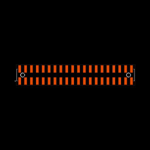 HW-20-12-L-D-660-SM-A Footprint