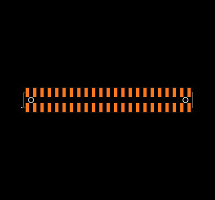 HW-23-08-G-D-250-SM-A Footprint