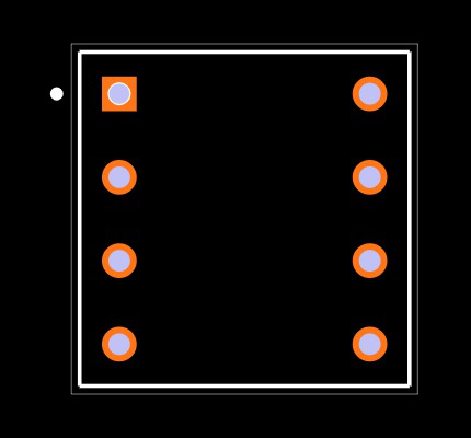 ICA-308-SGG Footprint