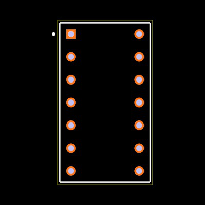 ICA-314-SST Footprint