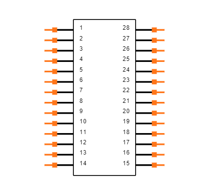 ICF-628-S-I Symbol