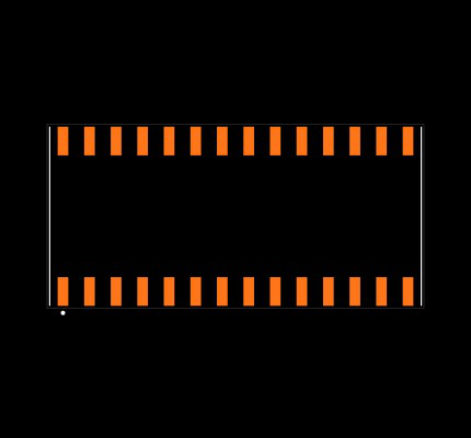 ICF-628-S-I-TR Footprint