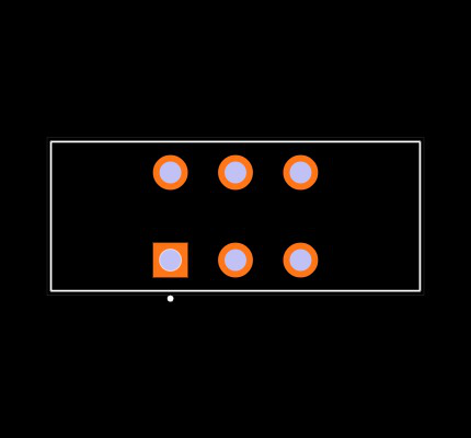 IPBS-103-01-T-D-GP Footprint