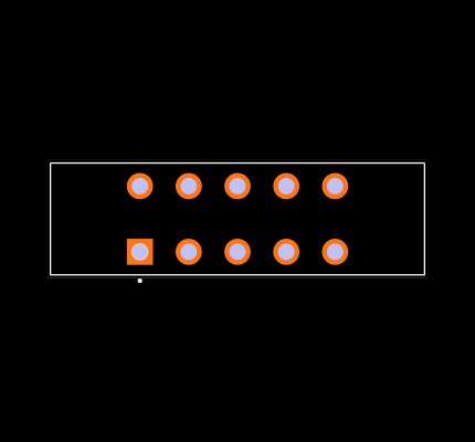 IPBS-105-01-T-D-GP Footprint
