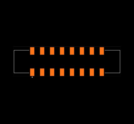 IPBS-108-02-T-D-GP Footprint