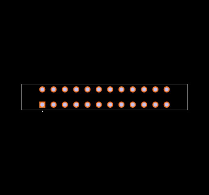 IPBS-112-01-T-D-GP Footprint