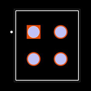 IPBT-102-H3-T-D-K Footprint