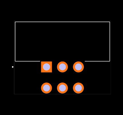 IPBT-103-H1-T-D-RA-GP Footprint