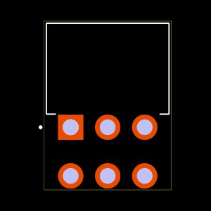 IPBT-103-H1-T-D-RA-K Footprint