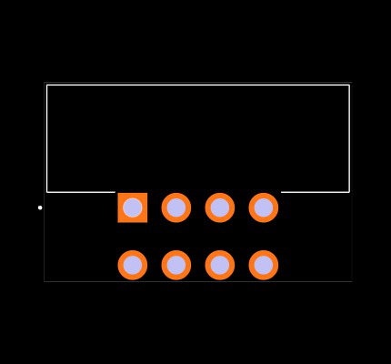 IPBT-104-H1-T-D-RA-GP Footprint