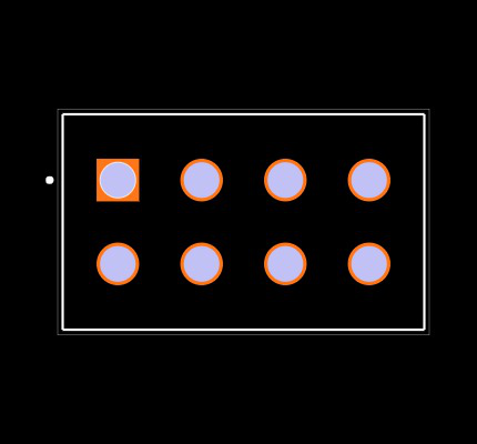 IPBT-104-H5-T-D-K Footprint