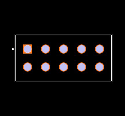 IPBT-105-H1-T-D Footprint