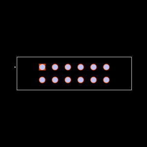 IPBT-106-H1-T-D-GP Footprint