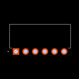 IPBT-106-H1-T-S-RA-K Footprint