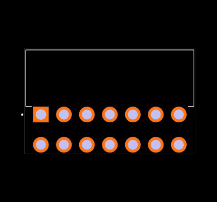 IPBT-107-H1-T-D-RA-K Footprint