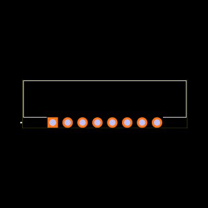 IPBT-108-H1-T-S-RA-GP Footprint