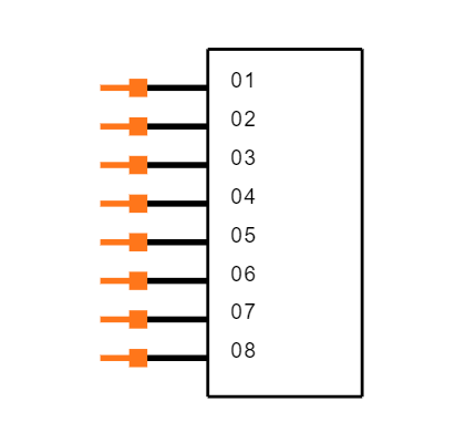 IPBT-108-H1-T-S-RA-K Symbol