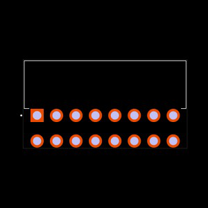 IPBT-108-H1-TM-D-RA-K Footprint