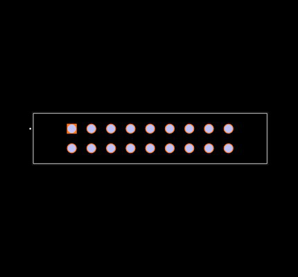 IPBT-109-H6-T-D-GP Footprint