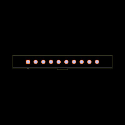 IPBT-110-H1-T-S-GP Footprint