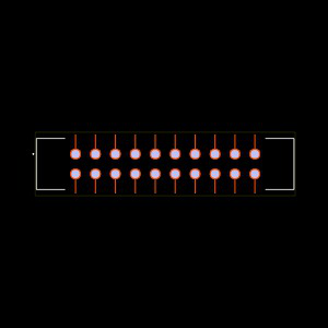 IPBT-110-H1-TM-D-GP Footprint