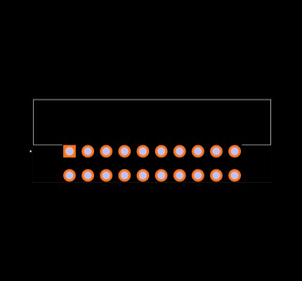 IPBT-110-H1-TM-D-RA-GP Footprint