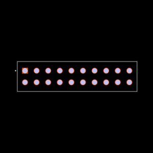 IPBT-110-H5-T-D-K Footprint