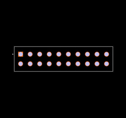 IPBT-110-H6-T-D-K Footprint