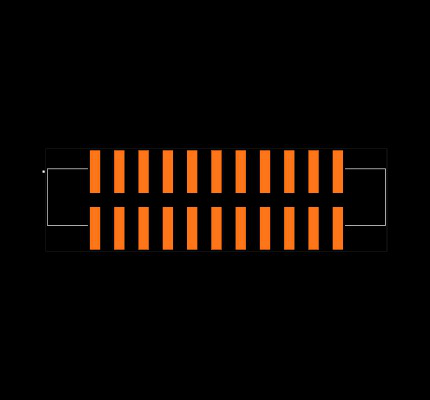 IPBT-111-H2-T-D-GP Footprint