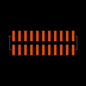 IPBT-111-H2-T-D-K Footprint