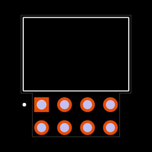 IPL1-104-01-H-D-RA-K Footprint