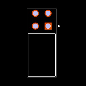 IPS1-102-01-S-D-RA Footprint
