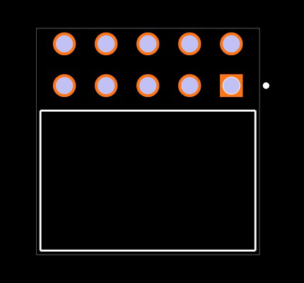 IPS1-105-01-L-D-RA Footprint