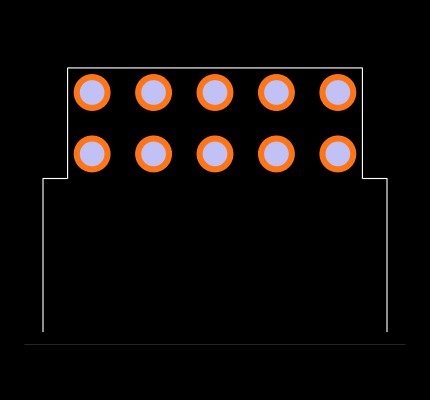 IPT1-105-01-S-D-RA Footprint