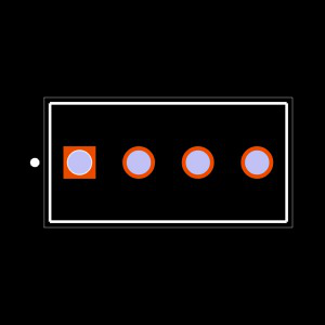 LCW-104-08-G-S-230 Footprint