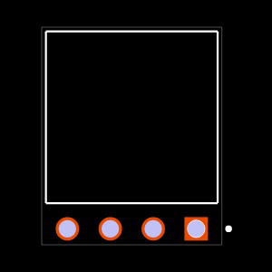LCW-104-10-T-S-300-RR Footprint