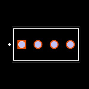 LCW-104-12-T-S-230 Footprint