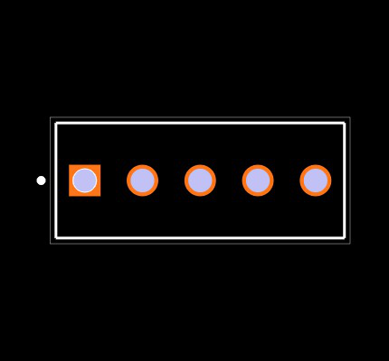 LCW-105-08-T-S-230 Footprint