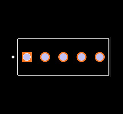 LCW-105-08-T-S-300 Footprint