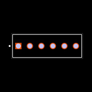 LCW-106-08-L-S-300 Footprint