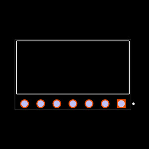 LCW-107-10-L-S-230-RA Footprint