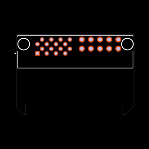 LPHS-02-16-L-RT2-GP Footprint