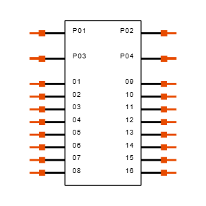 LPHS-04-16-L-RT2-GP Symbol