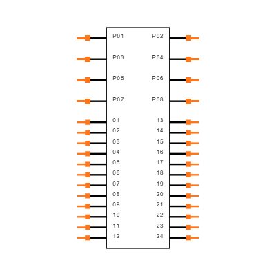 LPHS-08-24-L-RT1-GP Symbol