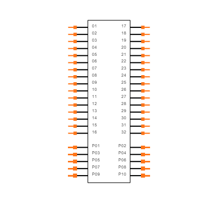 LPHS-10-32-L-RT2-GP Symbol