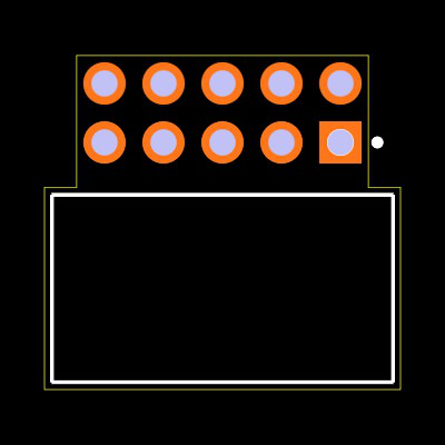 LS2-105-01-L-D-RA1 Footprint