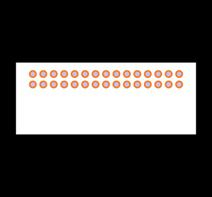 LS2-115-01-S-D-RA2 Footprint